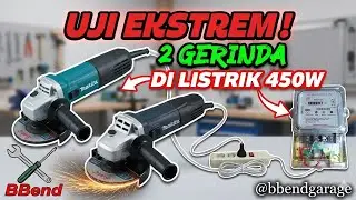 Wow 2 Gerinda Bisa Jalan Bersama di Listrik Subsidi 450 VA #450VA #listrikrumah #DIY #elektronika 