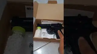 TEST PIETRO BERETTA BAHAN METAL FULL UPGRADE UNIT MISTER BANGKA SUPORT BB BESI BAJA SILVER‼️