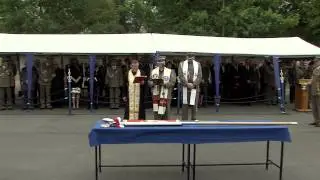15-06-26 sztandar dla 104. Batalionu Zabezpieczenia 