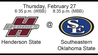 NCAAD2 WBB Showcase: Southeastern Oklahoma State vs Henderson State