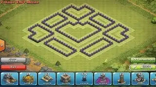 Clash Of Clans: Town Hall 8 ULTIMATE TROPHY HUNTING BASE LAYOUT!