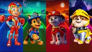 Marshall VS Paw Patrol VS Ryder VS Rubble - Tiles Hop EDM Rush47