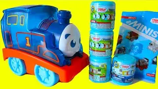 Baby Learn Colors Thomas and Friends Tank Engine Mashems Surprise Toys Opening Unboxing