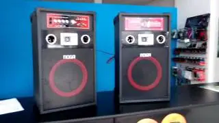 Bafle aplificado karaoke 60w Noganet