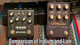 Comparison of Strymon Iridium and Universal Audio UAFX Lion '68 Super Lead with Ibanez TS-808