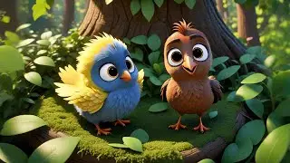 Baby Bird Learns to Fly | Growing Up Song for Kids | Nursery Rhymes and Baby Learning
