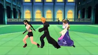 MMD Cloud, Yuna and Tifa - Nightcore Butterfly