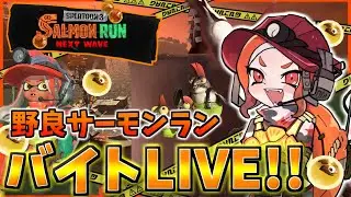 非開幕野良ノーミスカンストチャレンジ！！  inシェケナダム【スプラ3/サーモンラン】
