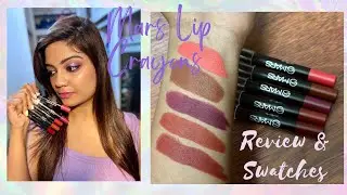 MARS Won't Budge Won't Smudge Lip Crayon || MARS LIPSTICK REVIEW & SWATCHES || MY PASTEL LOVE