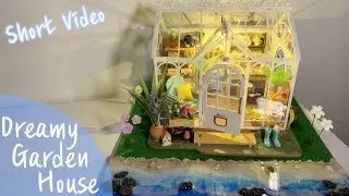 [자막❌ㅣ레진으로 바다를?!] DIY Miniature Dreamy Garden House l 미니어처 꿈의 가든하우스