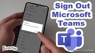 Как выйти из приложения Microsoft Teams
