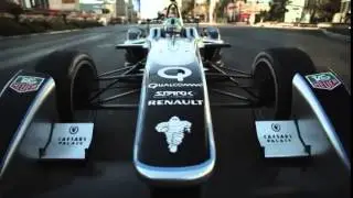 FIA Formula E Public Car Demo at CES 2014