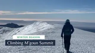 الوحش مكون في موسم الشتاء ، Ighil M&rsquo;goun In Winter Season