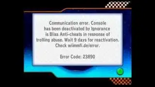 Wiimm-Fi Error 23890