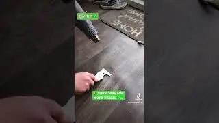 Vinyl flooring repair ✅&hellip;#home #repair #howto #tips #tricks #diy #teirnanmccorkell #shorts #fyp