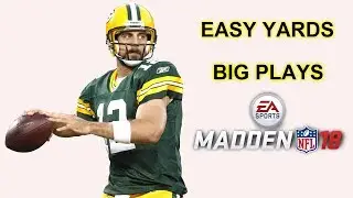 MADDEN 18 GAMEPLAY!! EASY OFFENSE BEATS EVERY DEFENSE MONEY PLAY TIPS