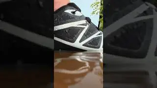 Testing Waterproof Shoes in a Real Rainstorm! Salomon XT6 GTX ทดสอบ Salomon XT6 GTX กันน้ำได้