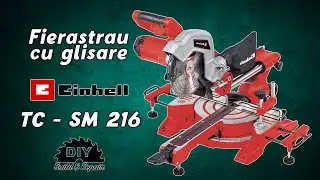 Fierăstrău cu glisare Einhell TC - SM 216 - Unboxing, review,  test