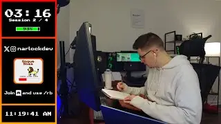 🔴 Study With Me LIVE 🔥 2 Hour Pomodoro 50/10 ⌛ Computer Science 💻 [#665]