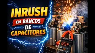 Inrush em bancos de capacitores explicado de forma clara e direta