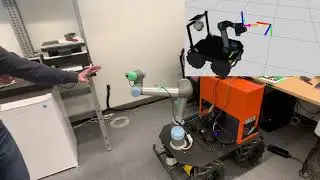 Position Based Visual Servoing with UR5