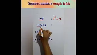 maths | fun maths | maths magic tricks | easy | maths shorts#short
