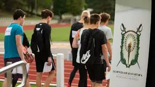 Pulkveža Oskara Kalpaka profesionālās vidusskolas kandidāti kārto fiziskās sagatavotības testus
