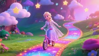 Elsa and the Magical Pedal Path | Winter Scooter Adventure Song for Kids