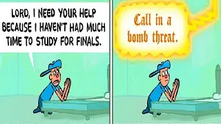 Hilarious Comics With Unexpected Twisted Endings #3 || Funny Comics Dub