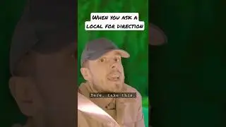 How locals gives you directions in Hyrule #shorts #funny #comedy #zelda