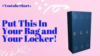 Put THIS in your LOCKER and VOLLEYBALL BAG!