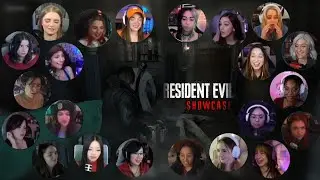 Gamer Girls Reaction to Leon using Chainsaw | Resident Evil 9 - Requiem Showcase | Reaction Mashup