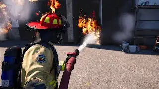 I Got Promoted to Lieutenant After Rescuing a Family in Their Apartment | #4 Firefighting Simulat...