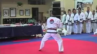 David Alvas - USK Karate - Chil Sung Yuk Ro Hyung
