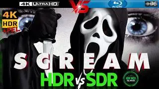 HDR vs SDR &mdash; Dolby Vision, WCG Analysis REVIEW |  Scream 1996 UHD 4K BD