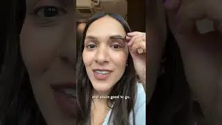 MUST TRY Brow Gel For Fuller Eyebrows! | #shorts | Ruby's Organics