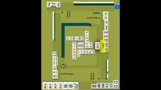 Все панги All Pungs, Два открытых конга Two Melded Kongs #mahjong_larning #mahjong