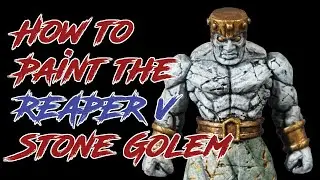 Painting a Reaper V Stone Golem