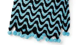 Crochet Water Park Waves Blanket | EASY | The Crochet Crowd