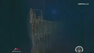 New images released from recent underwater expedition to Titanic wreckage