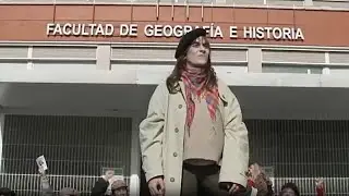 Street performance marks Spain&rsquo;s democracy campaigners 50 years after Franco
