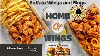 Review of 🍗 Buffalo Wings & Rings Limassol – Tasty Wings & Juicy hamburger #review