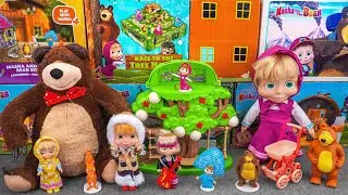 92 Minutes Satisfying with Unboxing Cute Pink Masha and The Bear Toys Collection ASMR 🌳 Toys Review