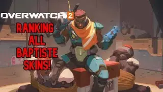 Ranking ALL Baptiste skins in Overwatch 2!