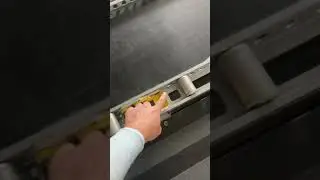 How to lock PMC panel in Boeing 787-9 cargo hold