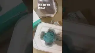 How to put CGM system #continuous #glucose #monitoring #senser #dubai