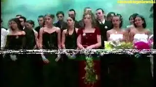 Bieżuń 2004 rok. Studniówka w Liceum Ogólnokształcącym im. Władysława Orkana w Bieżuniu