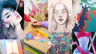 ART Tik Tok Compilation | 8 Minutes of Tiktok Artists Created