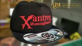 sablon flock trucker sederhana