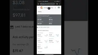 admob daily earning #admobearning